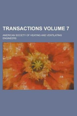 Cover of Transactions Volume 7