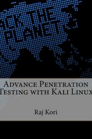 Cover of Advance Penetration Testing with Kali Linux