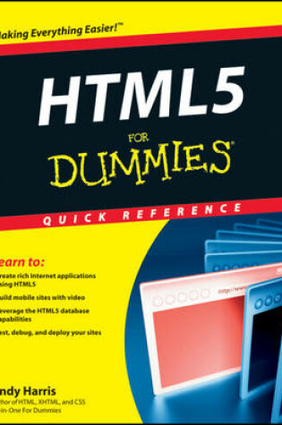 Cover of HTML5 For Dummies Quick Reference