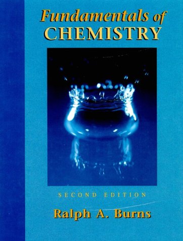 Book cover for Fundamentals of Chemistry