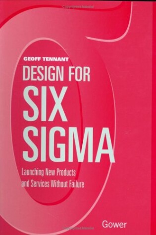 Cover of Design for Six Sigma