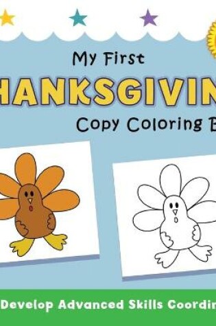 Cover of My First Thanksgiving Copy Coloring Book