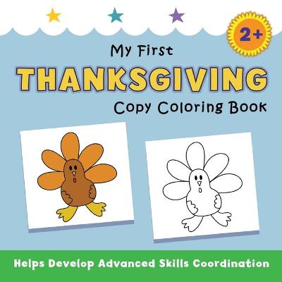 Book cover for My First Thanksgiving Copy Coloring Book