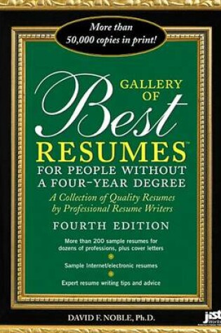 Cover of Gallery of Best Resumes for People Without a Four-Year Degree