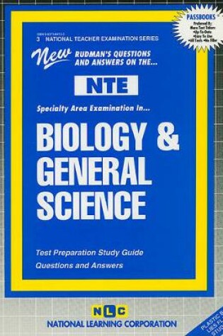 Cover of Biology and General Science