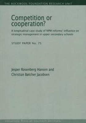 Book cover for Competition or Cooperation?