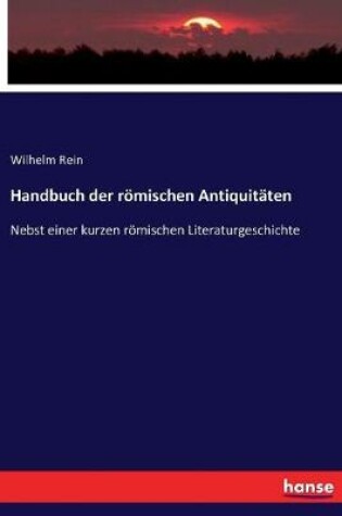 Cover of Handbuch der roemischen Antiquitaten