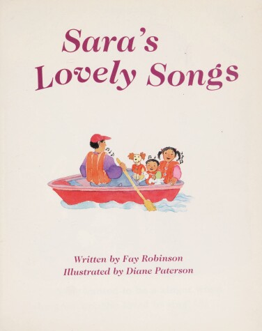 Cover of Ready Readers, Stage 5, Book 10, Sara's Lovely Songs, Single Copy