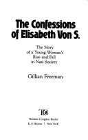 Book cover for The Confessions of Elisabeth Von S.