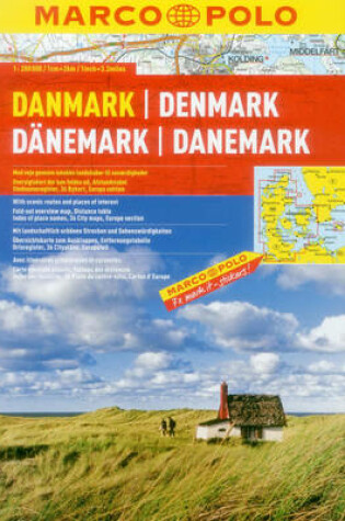 Cover of Denmark Marco Polo Atlas