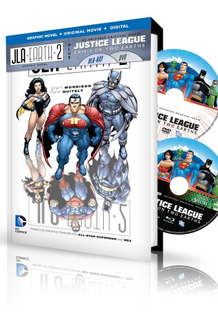 Cover of JLA: Earth 2 Book & DVD Set (Canadian Edition)