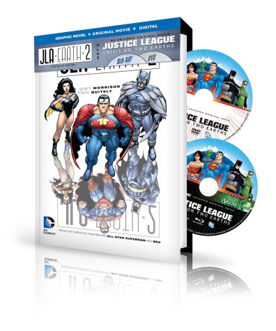 Book cover for JLA: Earth 2 Book & DVD Set (Canadian Edition)