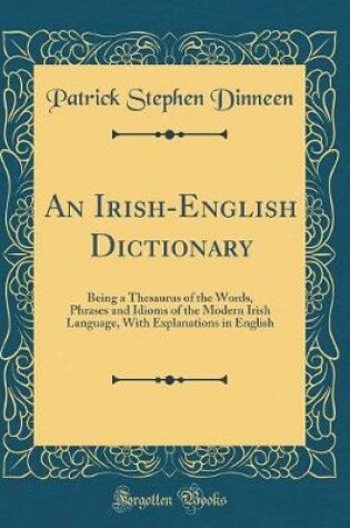 Cover of An Irish-English Dictionary