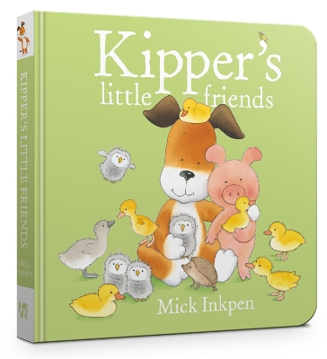Book cover for Kipper's Little Friends Board Book