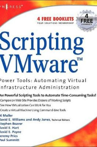 Cover of Scripting VMware Power Tools: Automating Virtual Infrastructure Administration