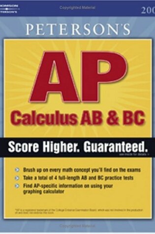 Cover of AP Calculus AB & BC, 1/E