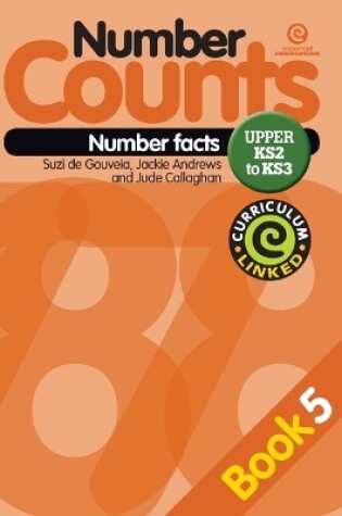 Cover of Number Counts Number Facts Upper Ks23