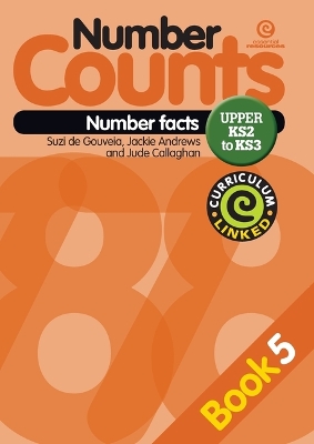 Book cover for Number Counts Number Facts Upper Ks23