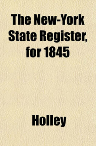 Cover of The New-York State Register, for 1845