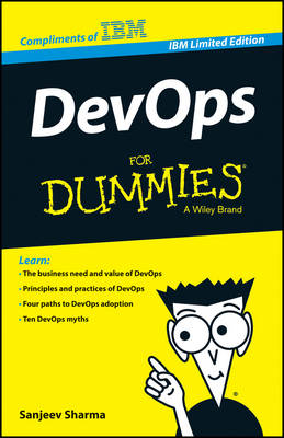 Book cover for Devops for Dummies, IBM Limited Edition