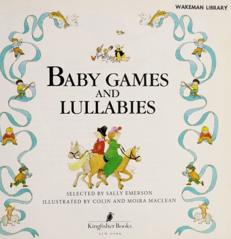 Book cover for Baby Games and Lullabies