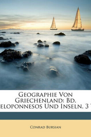 Cover of Geographie Von Griechenland.