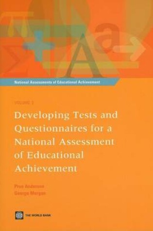 Cover of Developing Tests and Questionnaires for a National Assessment of Educational Achievement