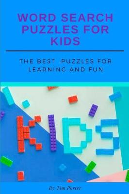 Book cover for Word Search Puzzles for Kids