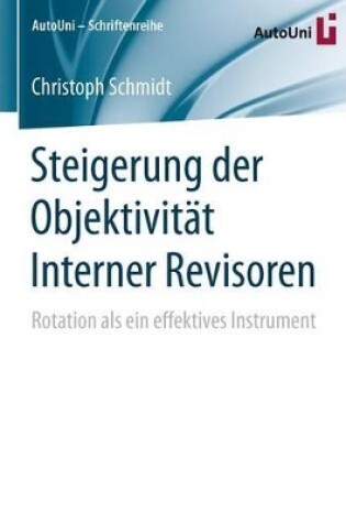 Cover of Steigerung der Objektivität Interner Revisoren