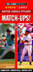 Book cover for STATS 1997 Batter Versus Pitcher Match-Ups!