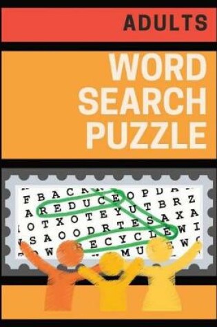 Cover of Adults Word Search Puzzle