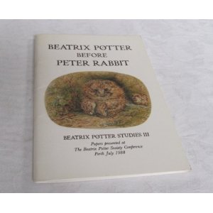 Book cover for Beatrix Potter Before "Peter Rabbit"