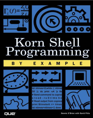 Book cover for Korn Shell Programming by Example