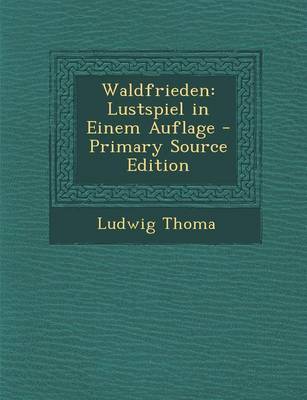 Book cover for Waldfrieden