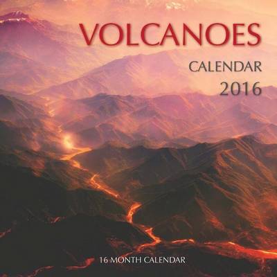 Book cover for Volcanoes Calendar 2016