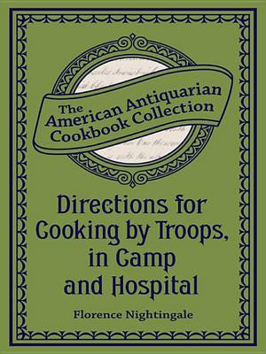 Book cover for Directions for Cooking by Troops, in Camp and Hospital