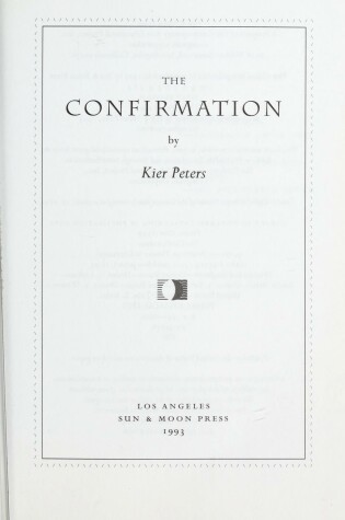 Cover of The Confirmation,