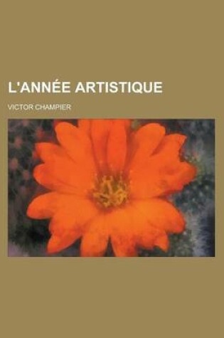 Cover of L'Annee Artistique