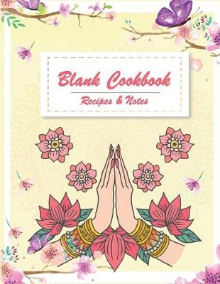 Book cover for Blank Cookbook Recipes & Notes