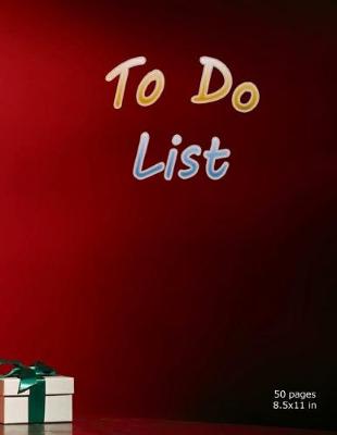 Book cover for to do list