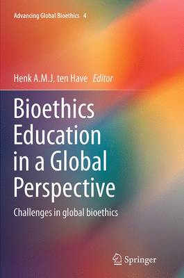 Cover of Bioethics Education in a Global Perspective