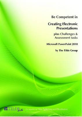 Book cover for Be Competent in Creating Electronic Presentations