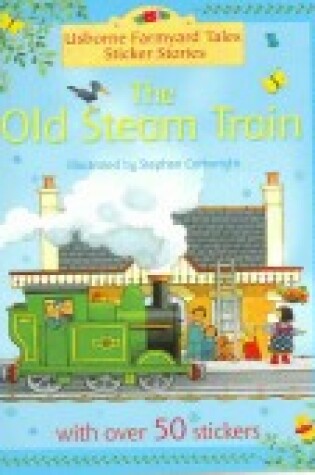 Cover of Old Steam Train Sticker Book