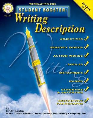 Book cover for Student Booster: Writing Description, Grades 4 - 8