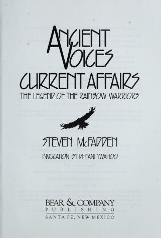 Book cover for Ancient Voices, Current Affairs