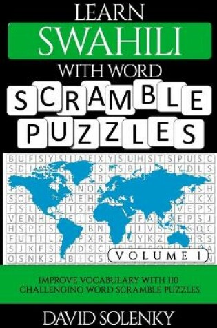 Cover of Learn Swahili with Word Scramble Puzzles Volume 1