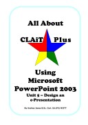 Book cover for All About CLAiT Plus Using Microsoft PowerPoint 2007