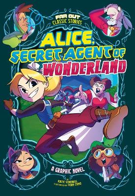 Book cover for Alice, Secret Agent of Wonderland