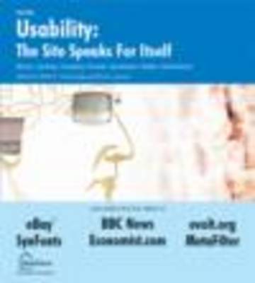 Book cover for Usability: The Site Speaks for Itself