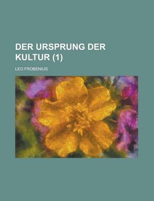 Book cover for Der Ursprung Der Kultur (1 )